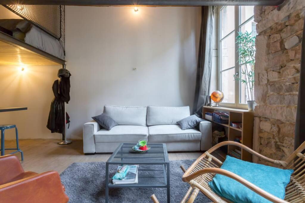 Апартаменты Duplex Le Vorace Лион Экстерьер фото