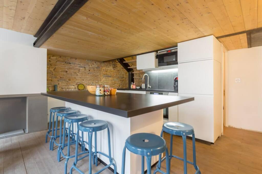 Апартаменты Duplex Le Vorace Лион Экстерьер фото