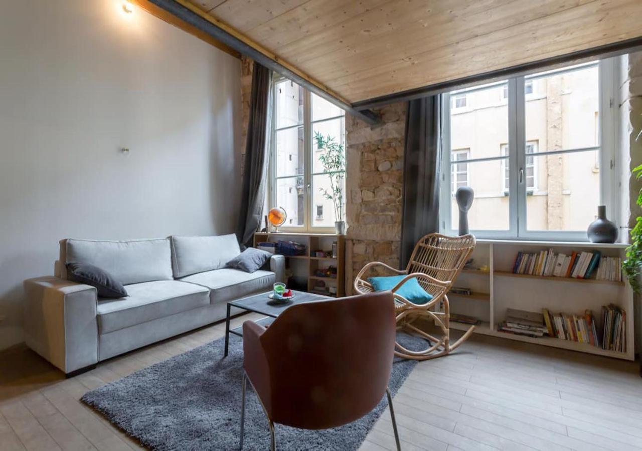 Апартаменты Duplex Le Vorace Лион Экстерьер фото